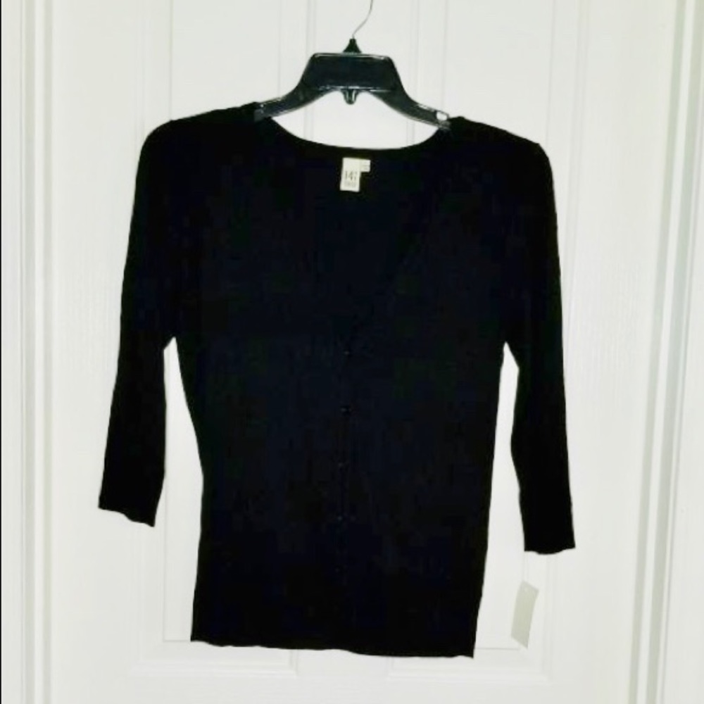 14th & Union classic v-neck cardigan